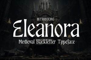 Eloanora - Medieval Blackletter Font