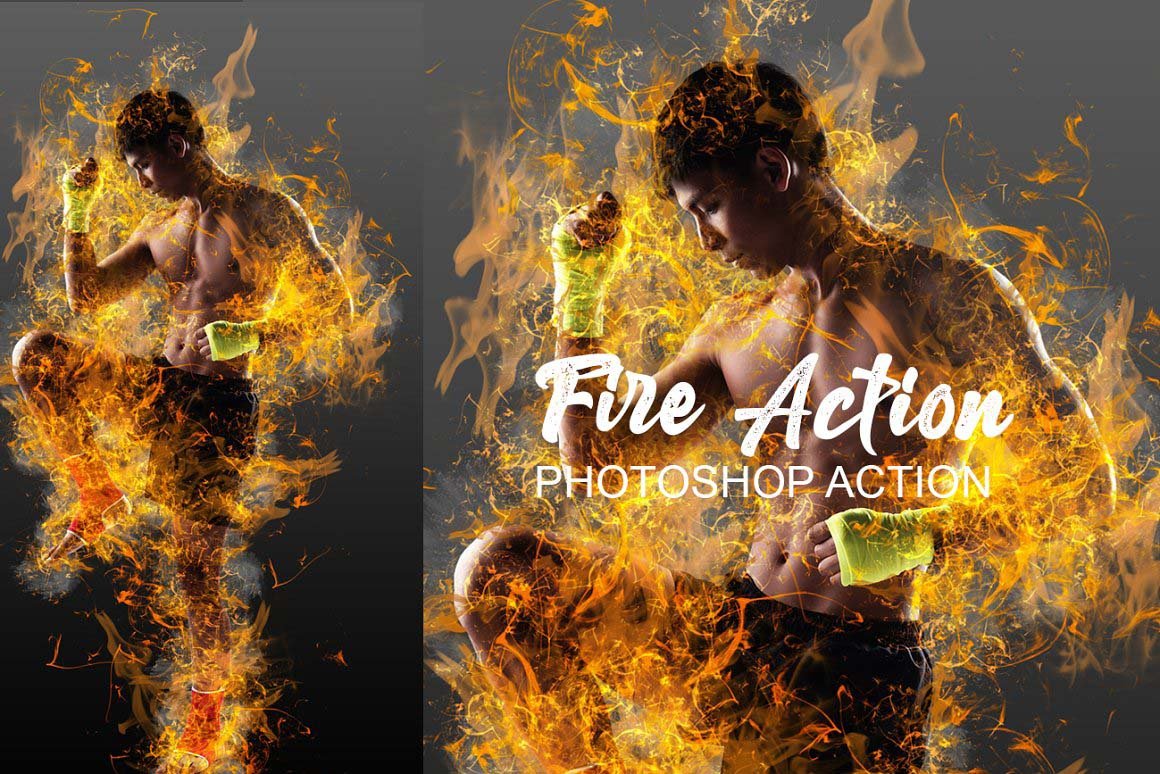fire effect photoshop