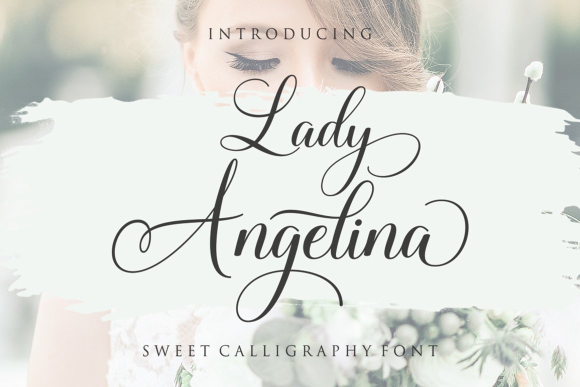 Lady Angelina Script - Design Cuts