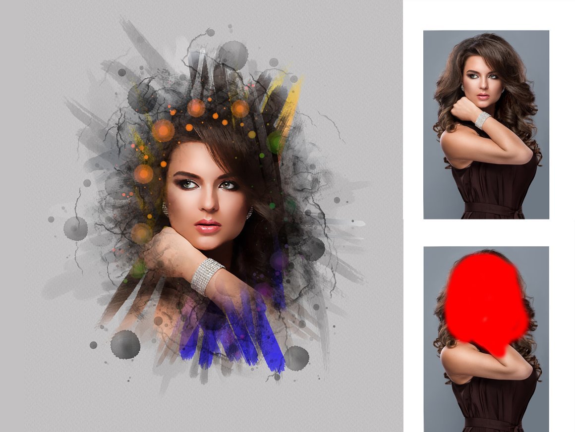 Paint Photoshop Action 5 - Design Cuts