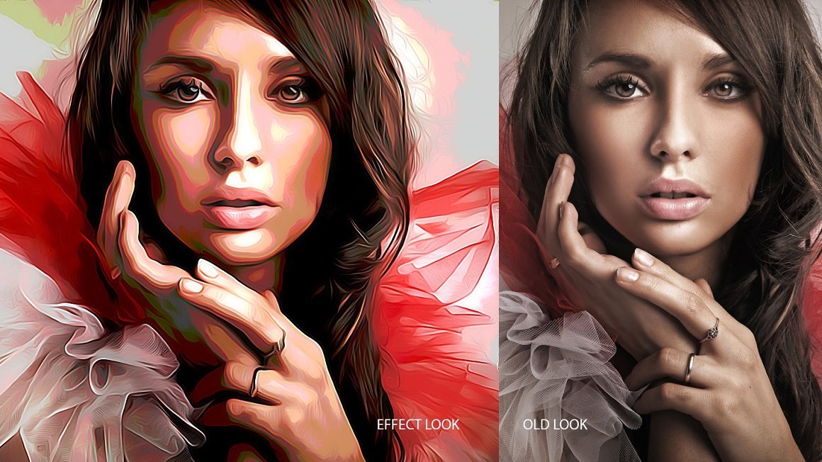 Painting Photoshop Action - Design Cuts