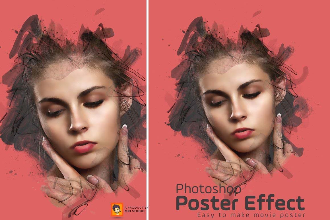 movie poster effect photoshop