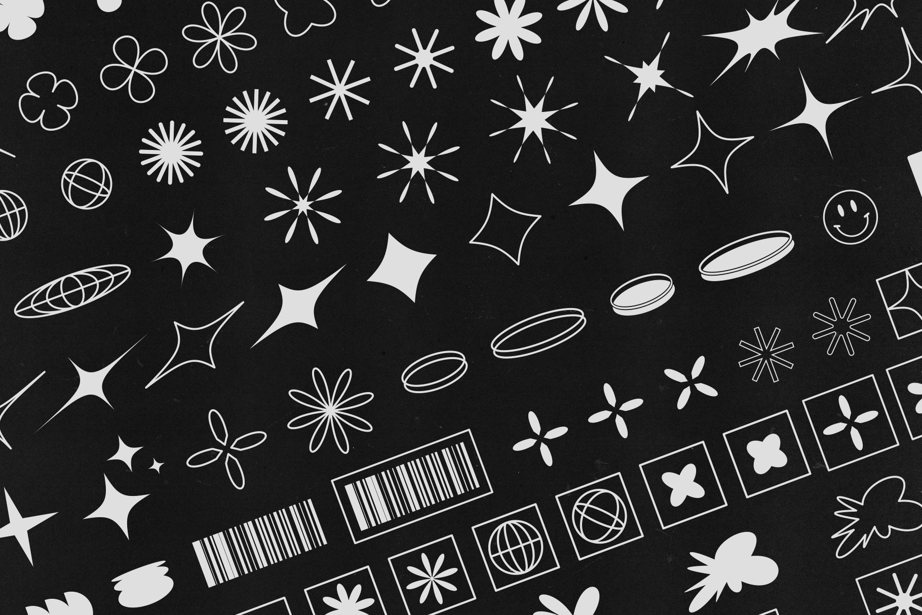 Y2K Icons And Symbols Pack - Design Cuts