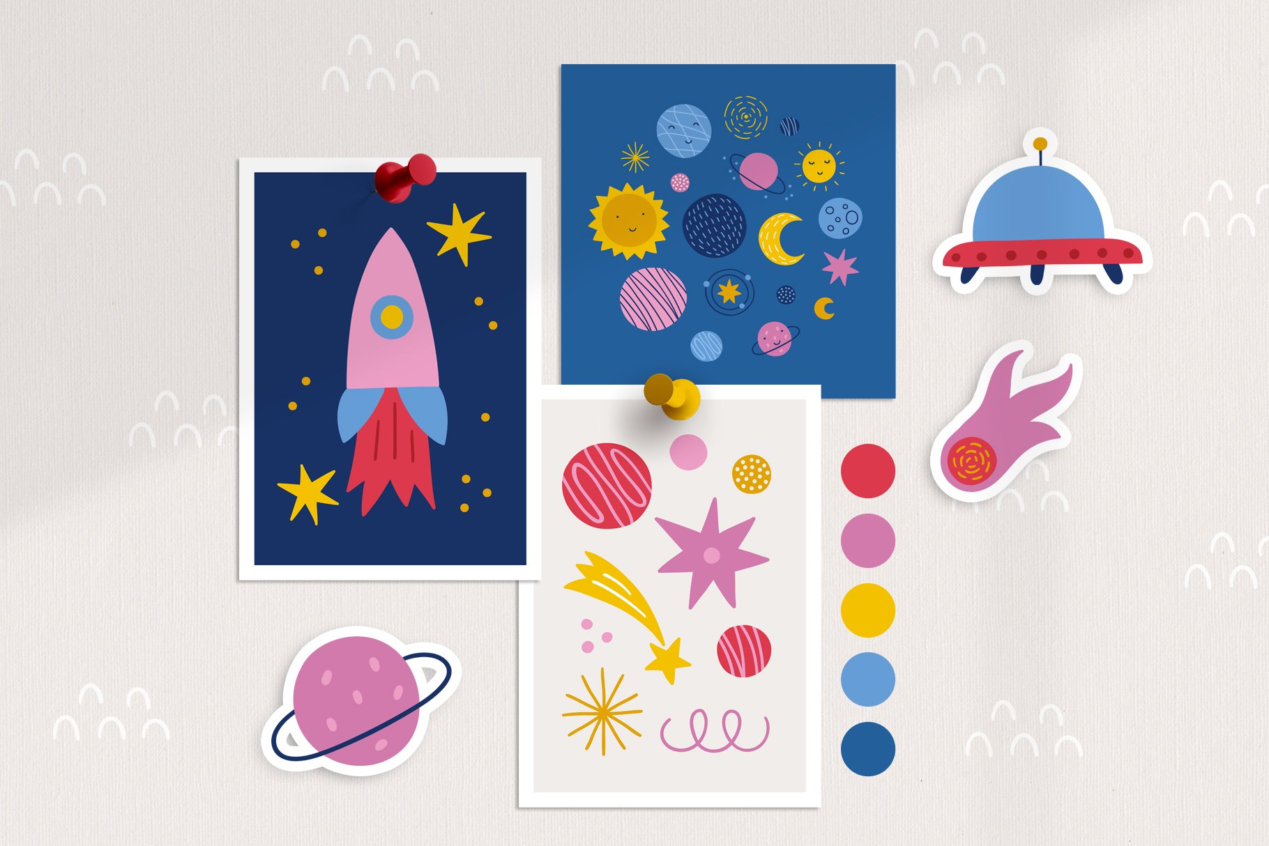 Space Adventure Journal – Cloud & Bunny