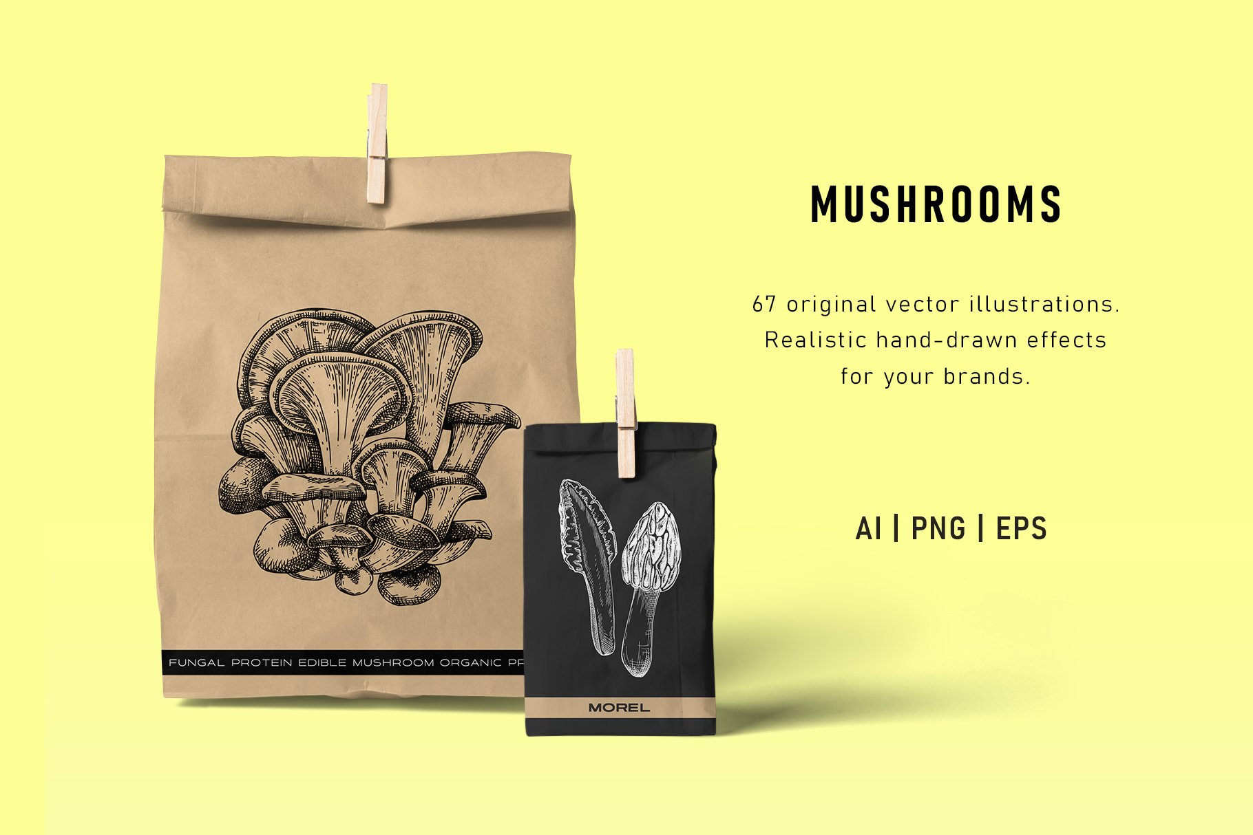 Mycelium Mushroom Packaging For 30cl Candles