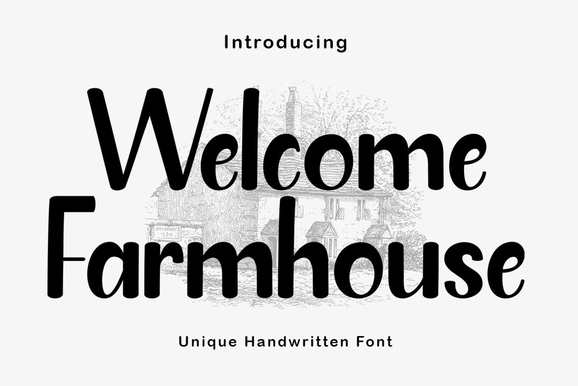 Welcome Farmhouse - Design Cuts