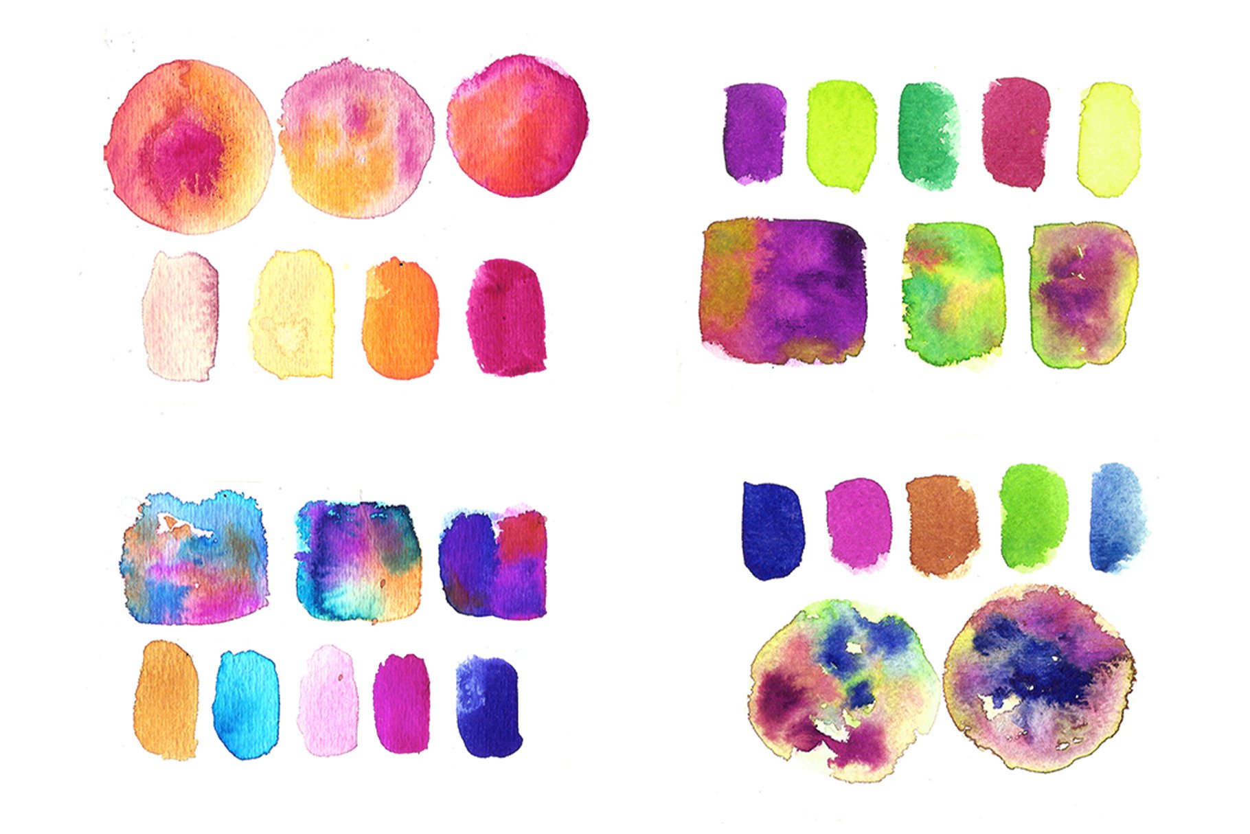 Watercolor Magic: The Basics of Color Mixing & Color Harmony for Modern