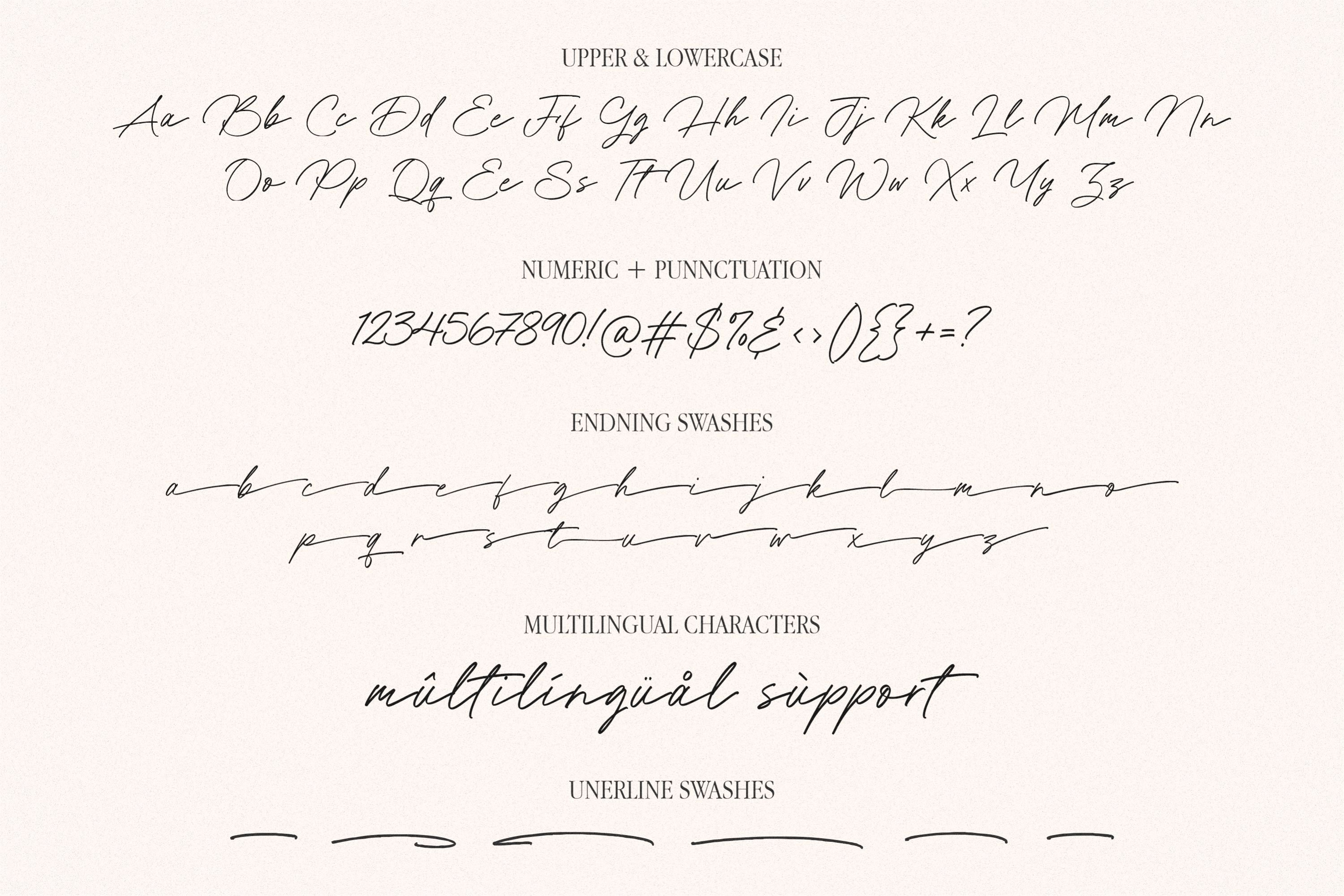 White Signature Casual Signature Font - Design Cuts