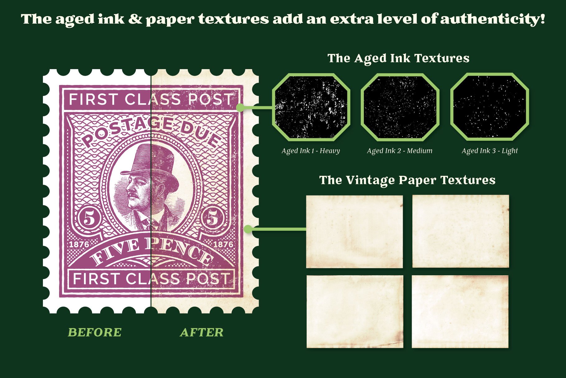 The Postage Stamp Collection - Affinity - Design Cuts