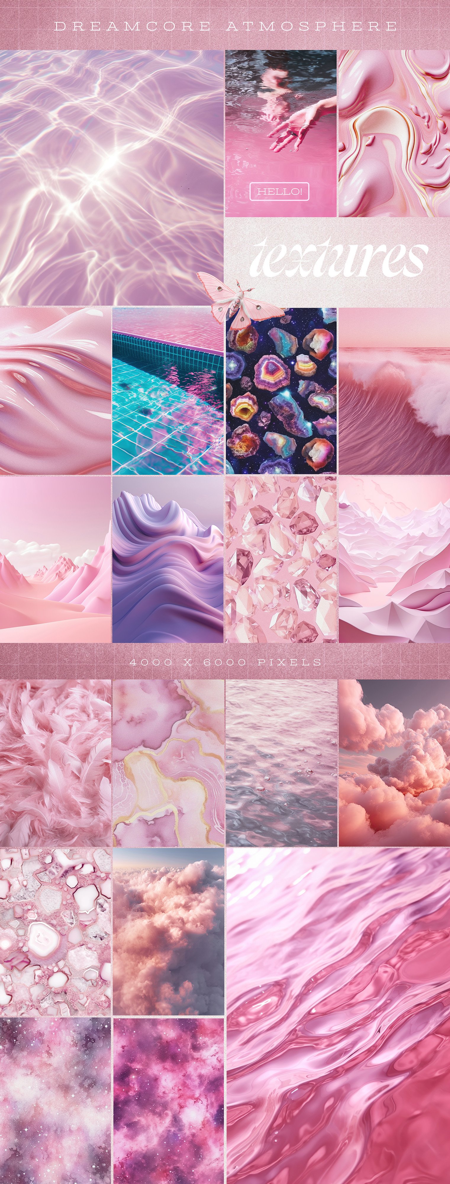 All Pink Dreamcore Graphic by Wonderworkart · Creative Fabrica