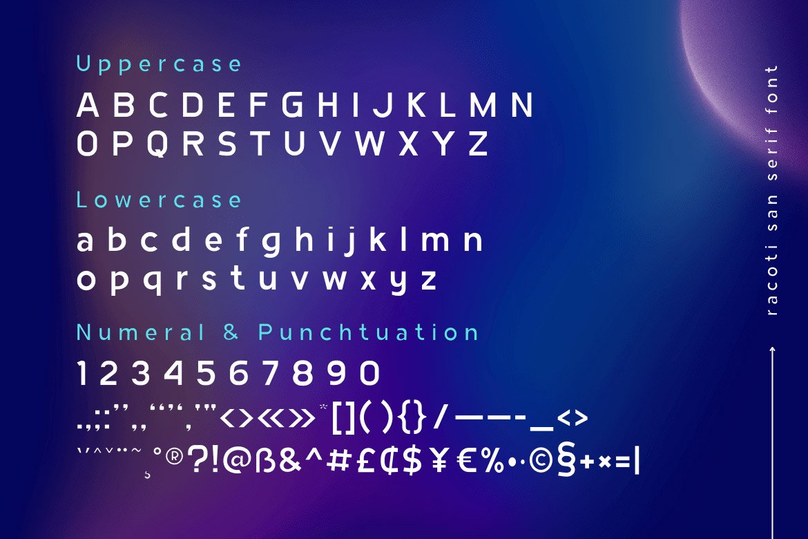 Racoti Font - Design Cuts