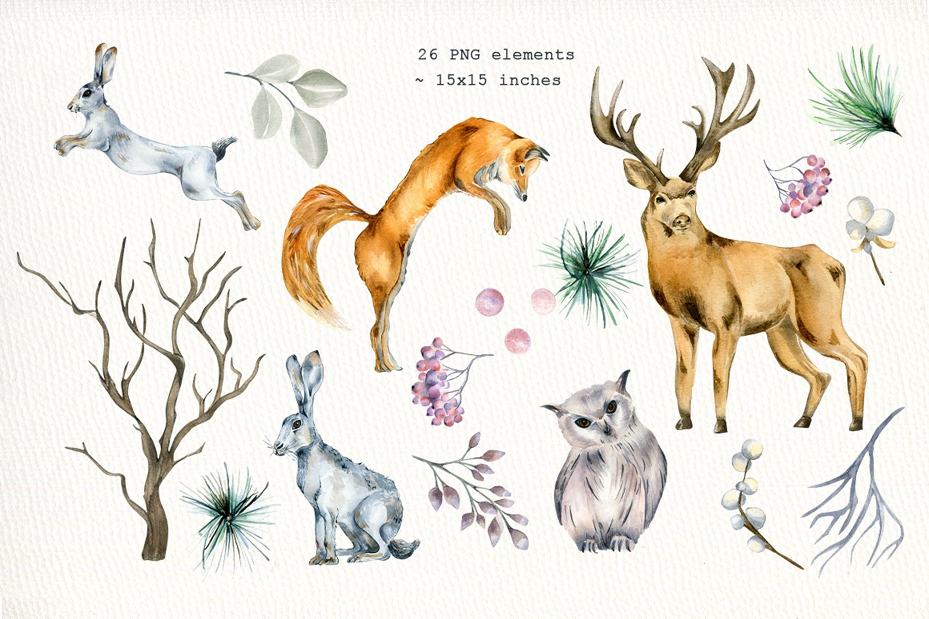 winter-woodland-animals-christmas-watercolor-set-design-cuts