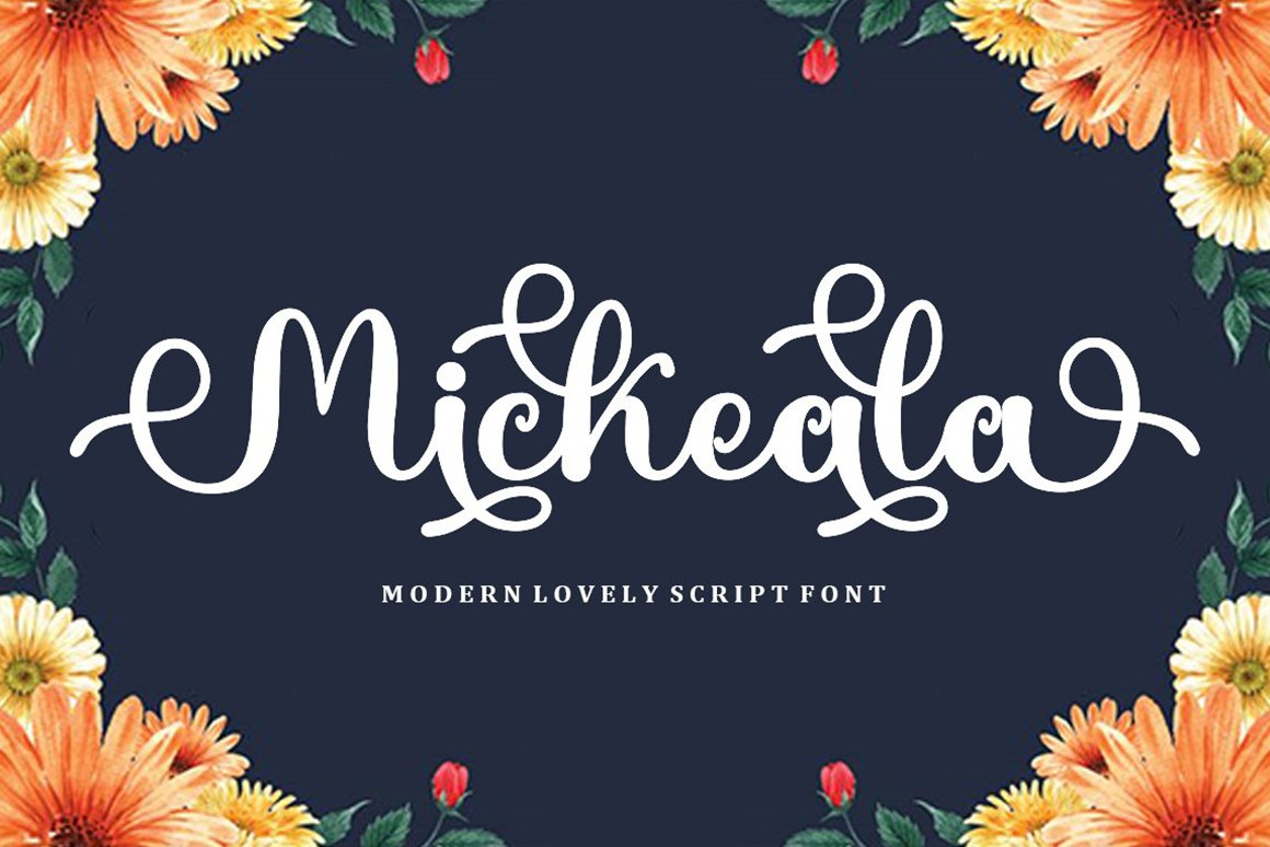 Mickeala Script - Design Cuts