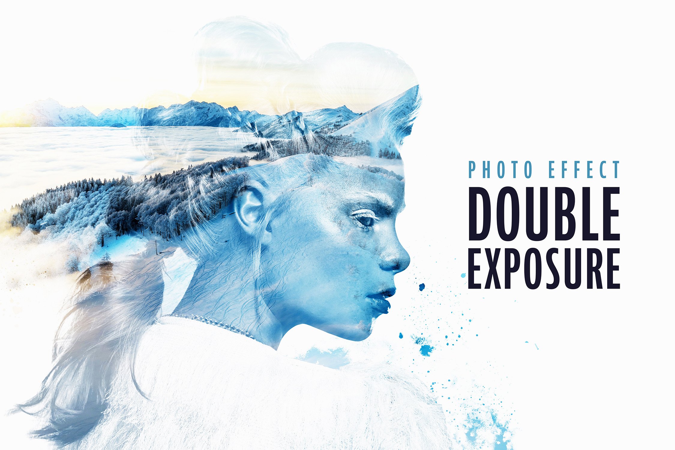 Double Exposure Effect For Posters   Design Cuts