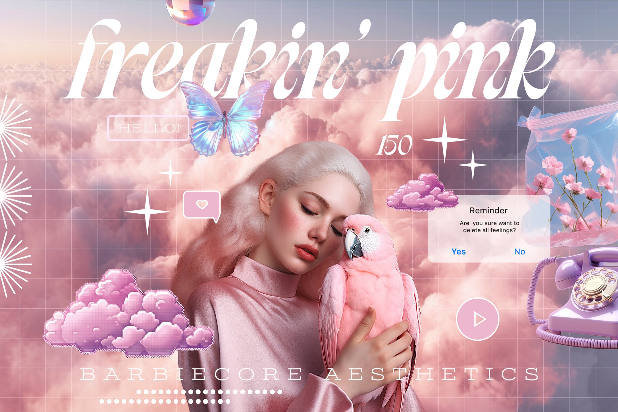 Pretty Walls: Kind of a Barbie freebie  Pink wallpaper iphone, Barbie,  Wallpaper iphone cute