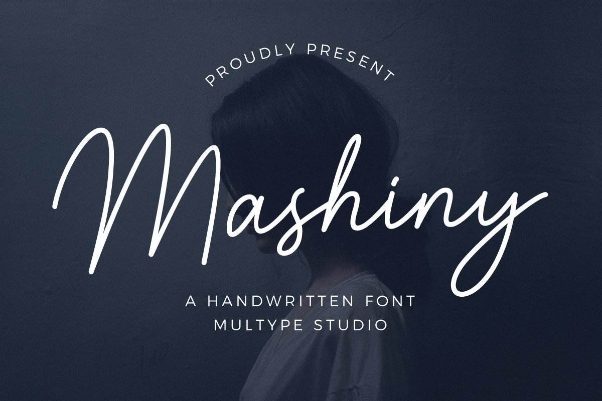 Mashiny Handwritten Font - Design Cuts