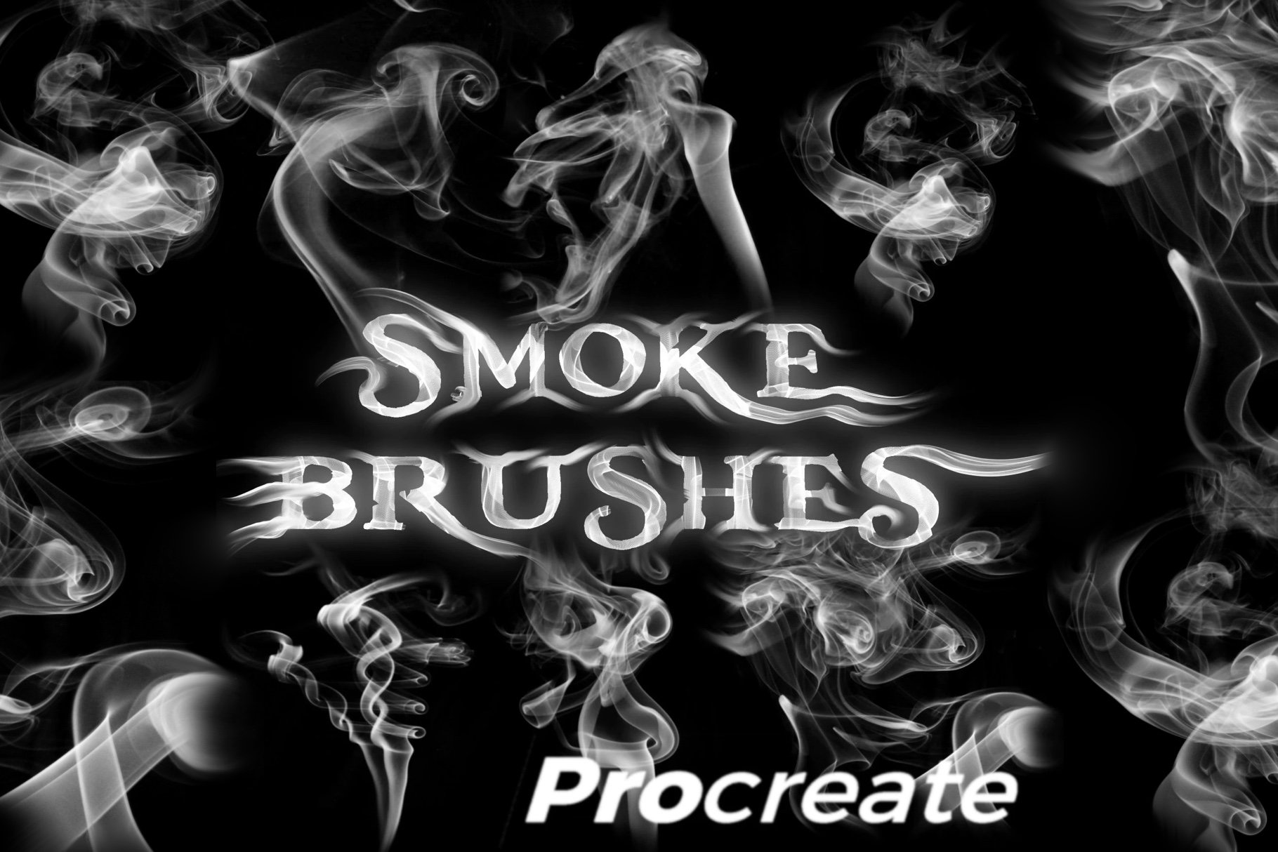 free smoke brushes procreate