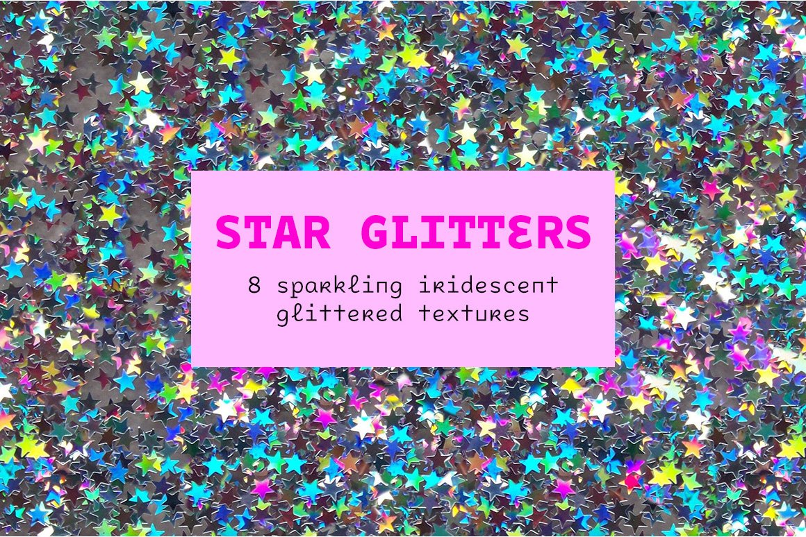 Glitter Stickers Stars - All That Glitters