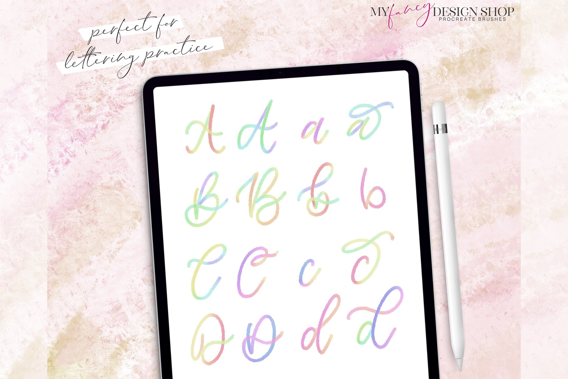 Monoline Calligraphy with Glass Pen – Real-time & Relaxing 