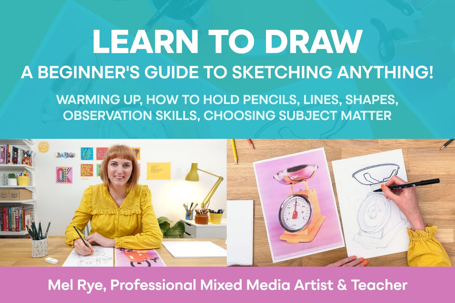 6 Things Beginners Should Learn to Draw First – Binge Drawing