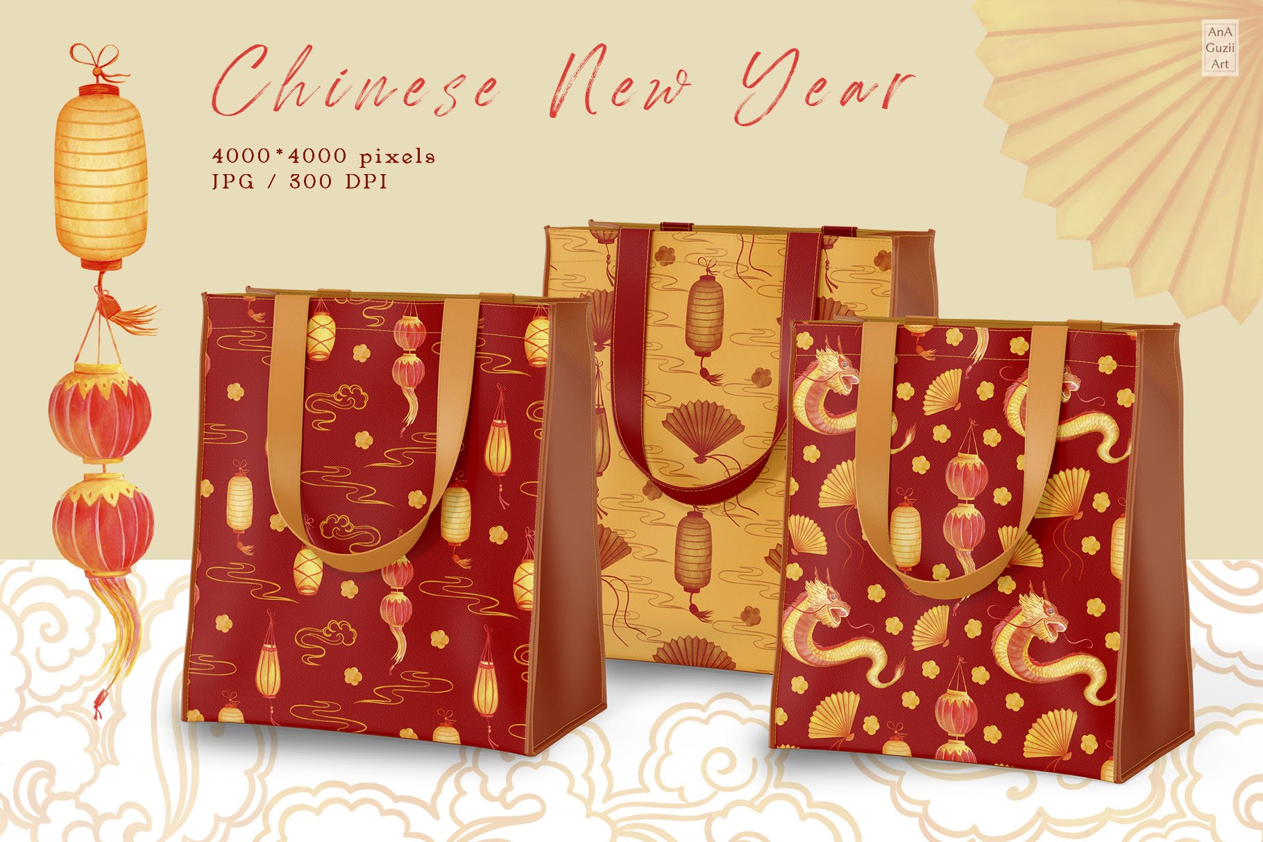 Lunar Chinese New Year - Design Cuts