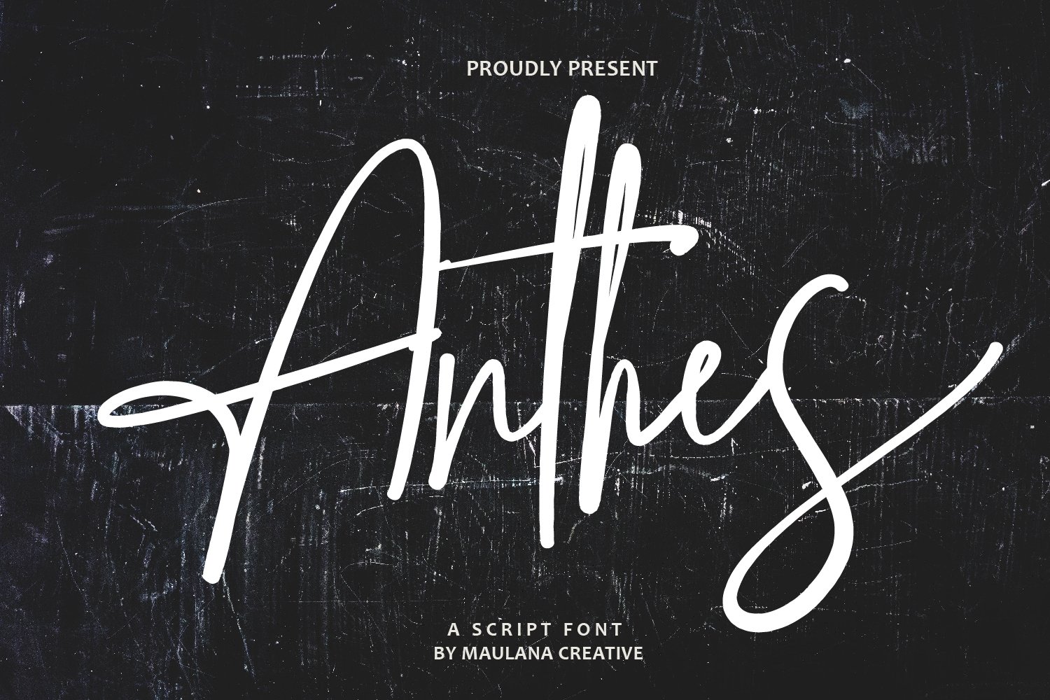 Anthes Script Font - Design Cuts
