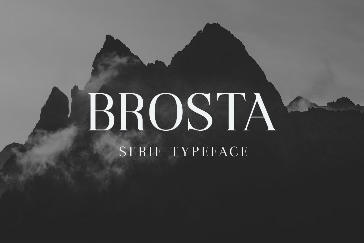 Brosta Serif Fonts - Design Cuts