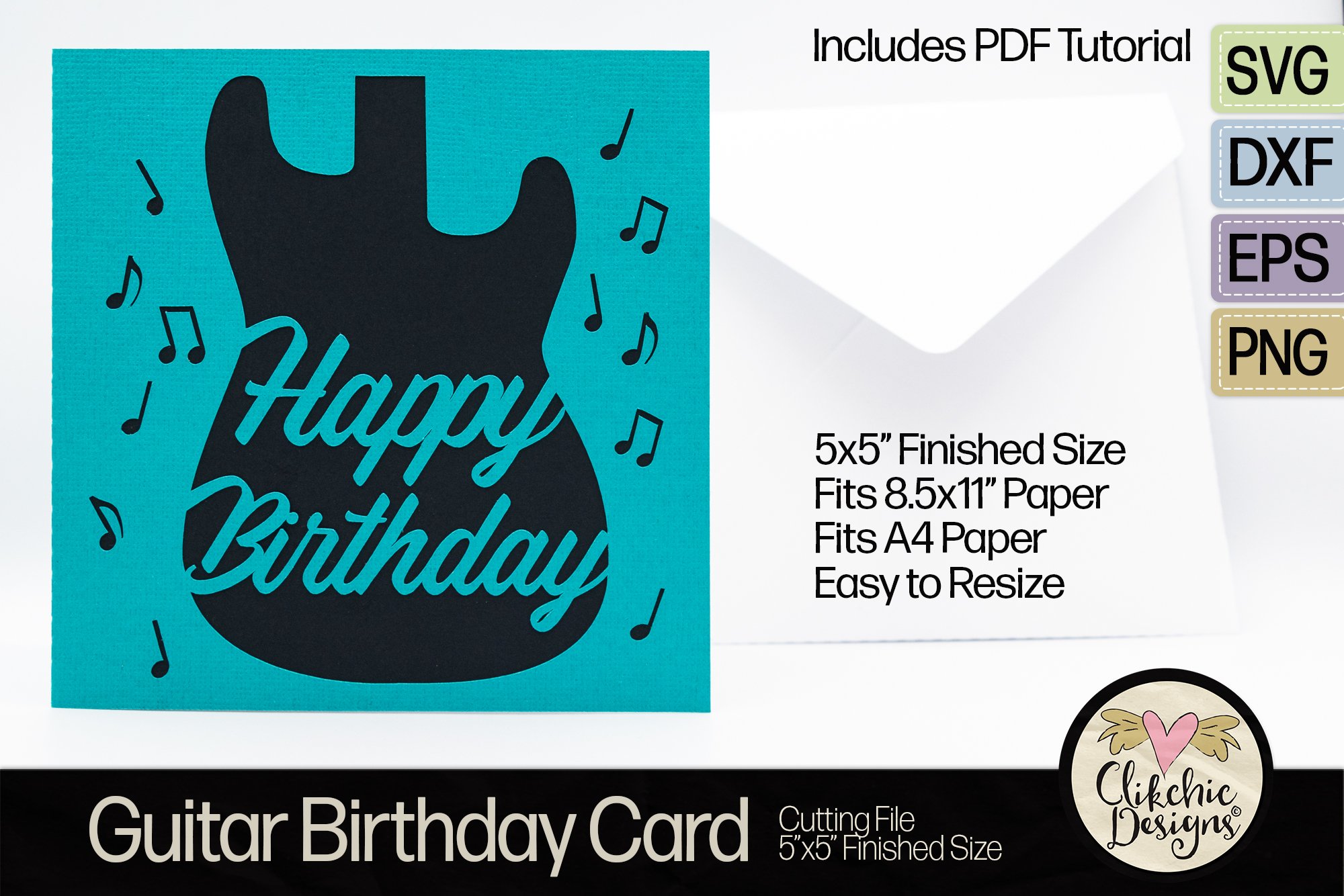 Happy Birthday. Cricut Joy Card Design. Svg / Dxf / Eps Files. Digital  Download. 