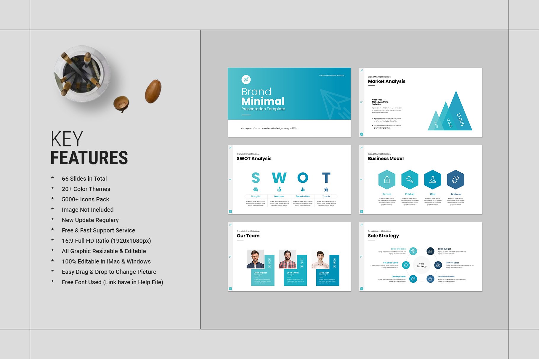 Brand Minimal Presentation Template