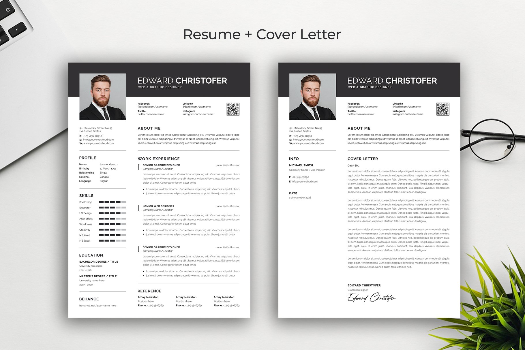 Creative Designer Resume Collection - Design Cuts