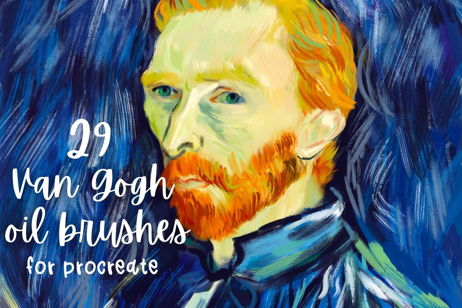 Van Gogh Watercolor Painting Box, 18 Colors