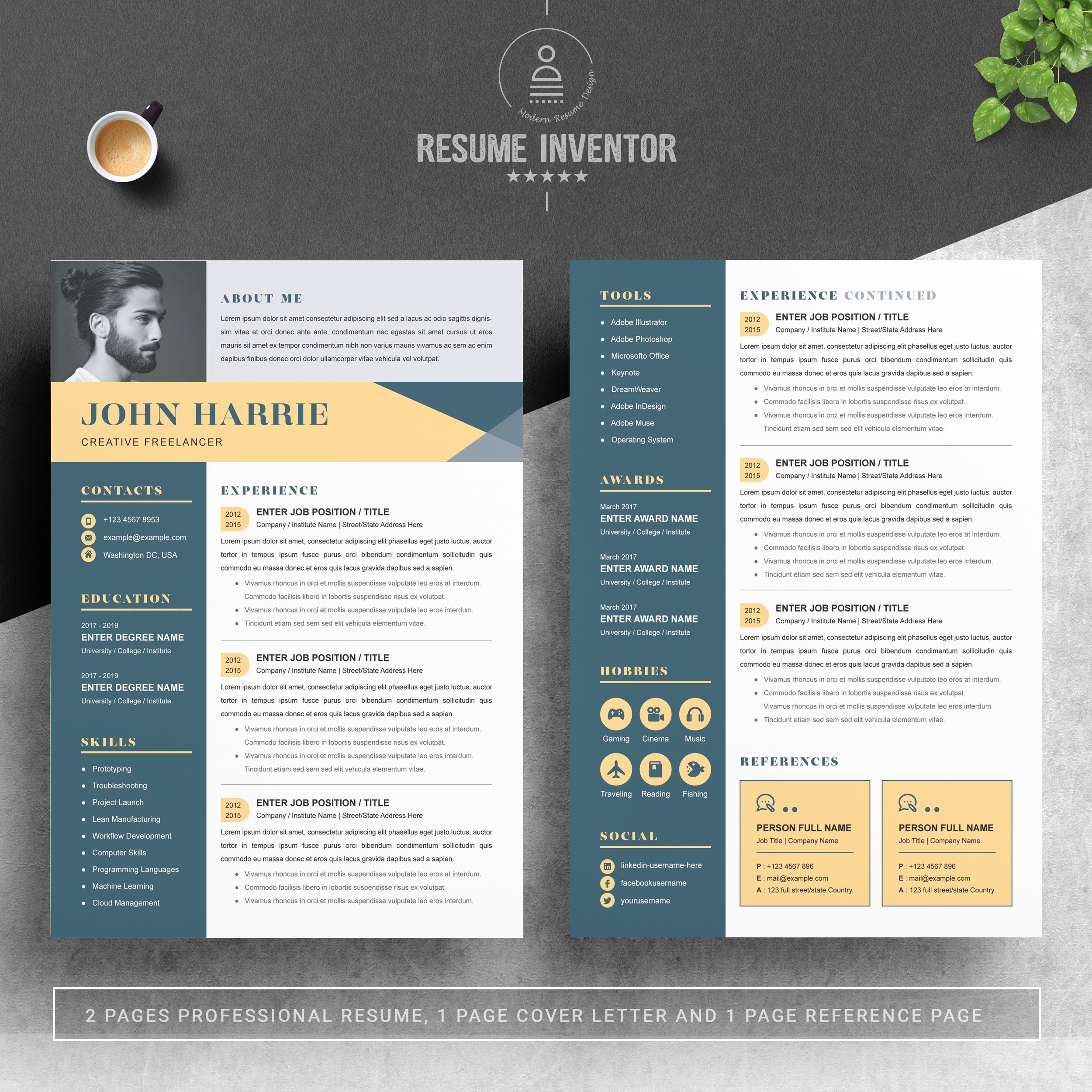 Executive Resume Template - Design Cuts