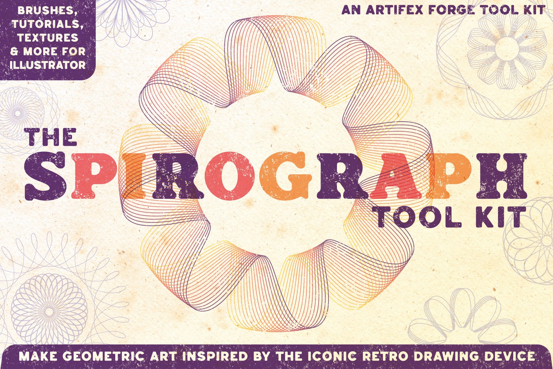 The Spirograph Tool Kit - Illustrator