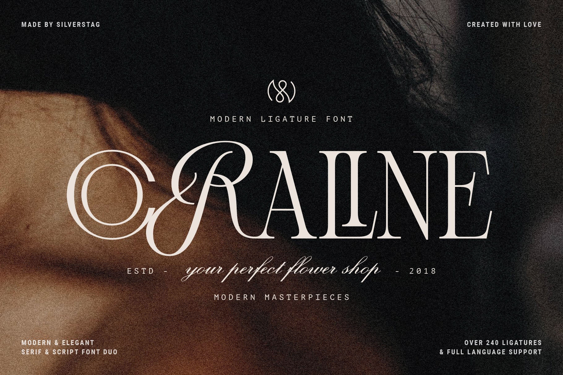 Bespoke Display - Elegant Serif & Script Font Duo - Design Cuts