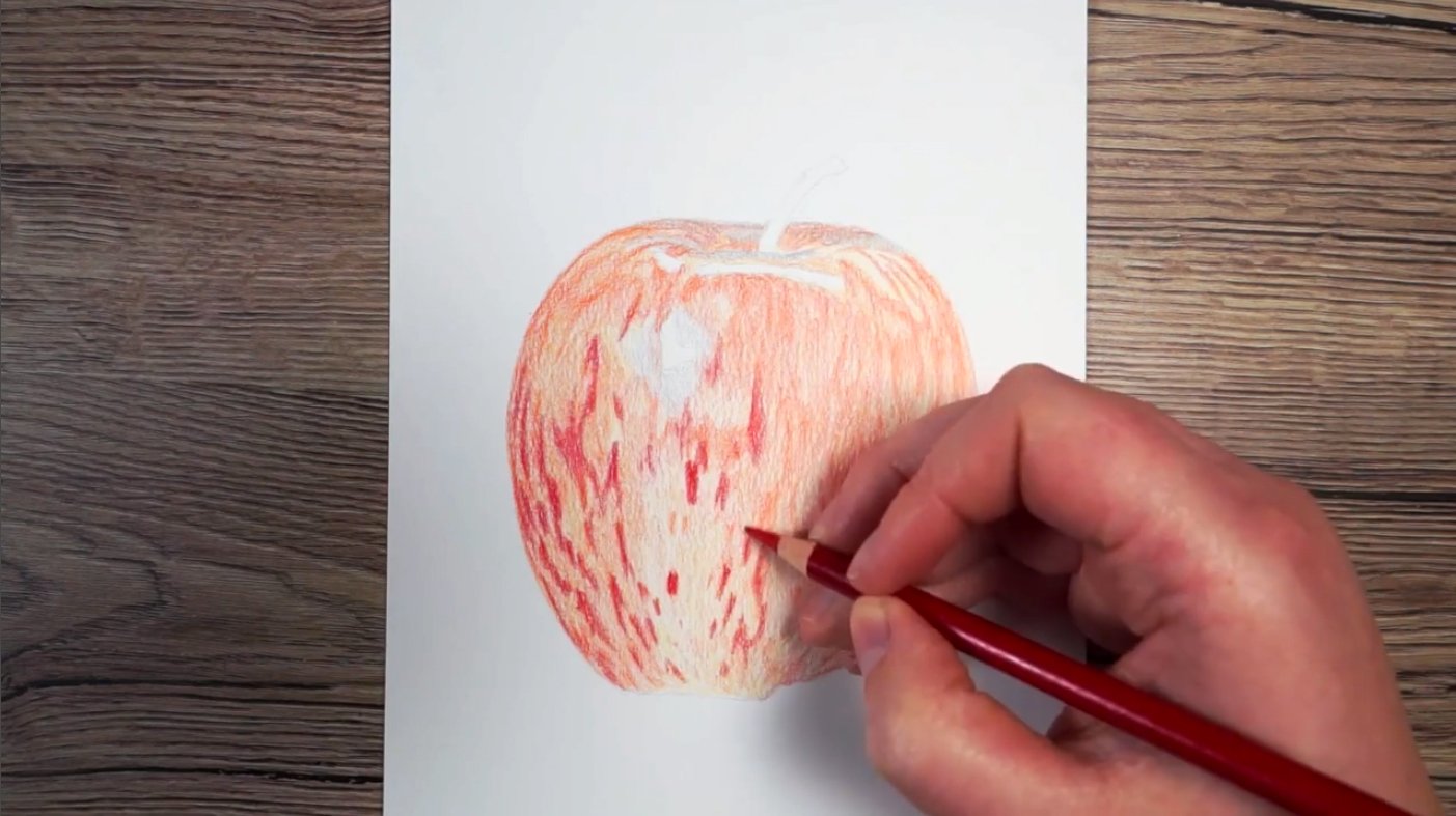 Apple Drawing Colour | vejlbyfed-feriehus.dk