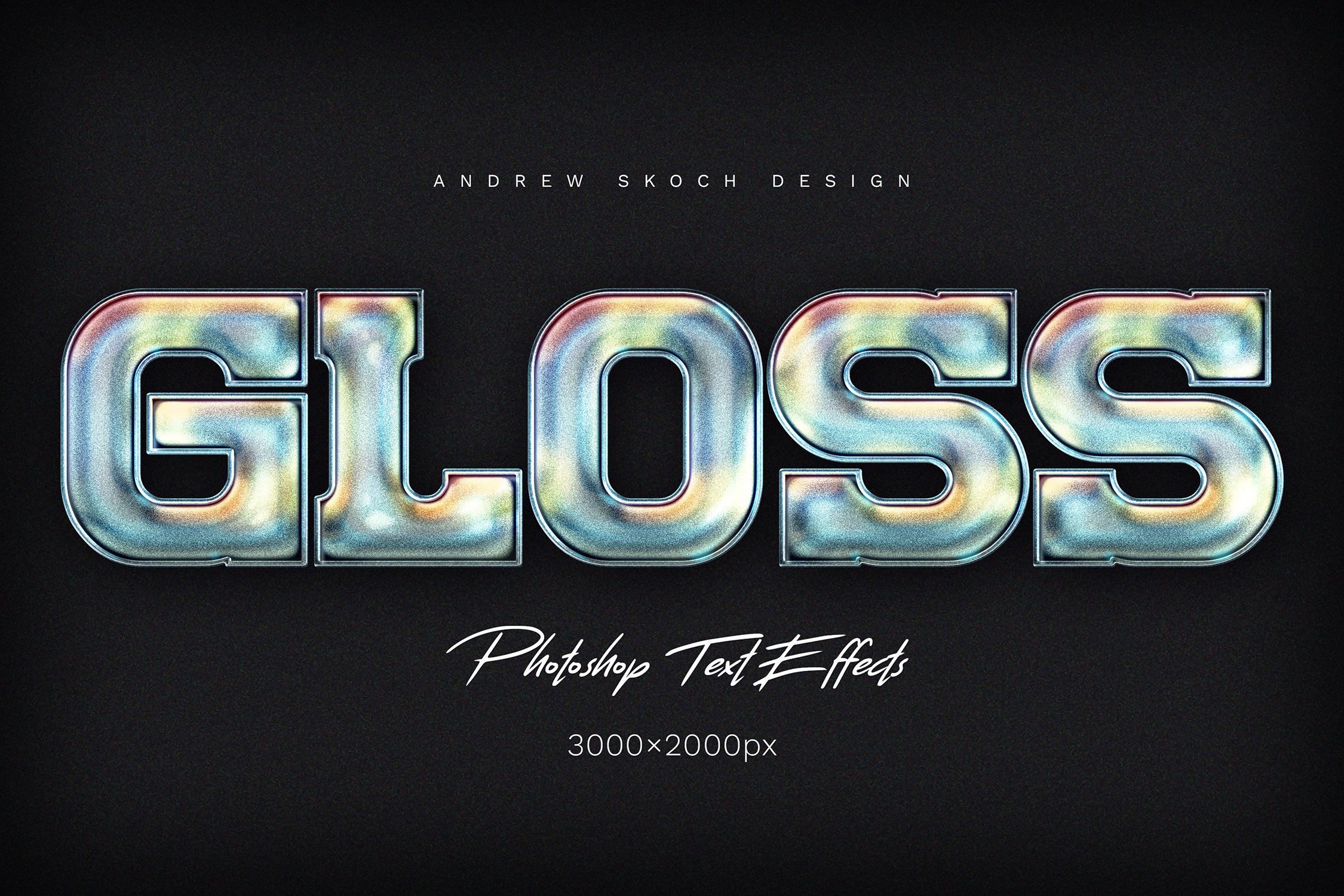 Holographic Text Effects 2 - Design Cuts