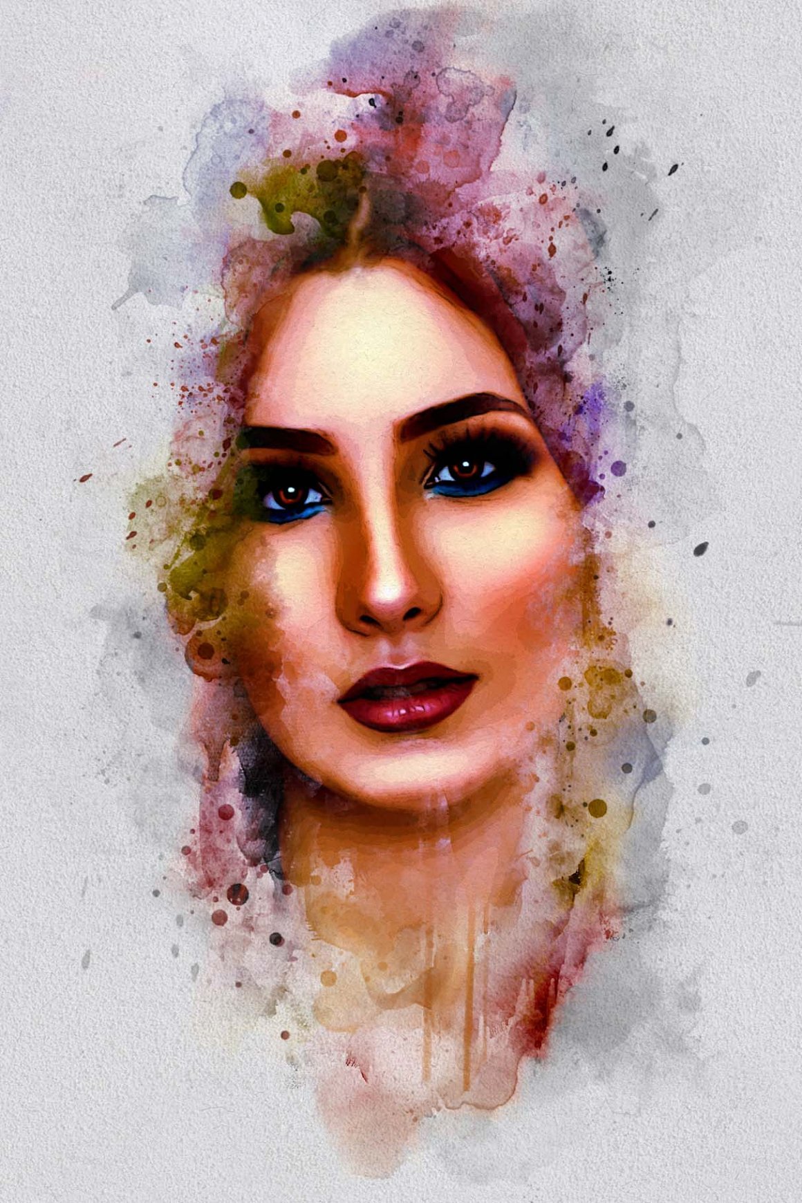 Photoshop Watercolor Painting Effect - Design Cuts