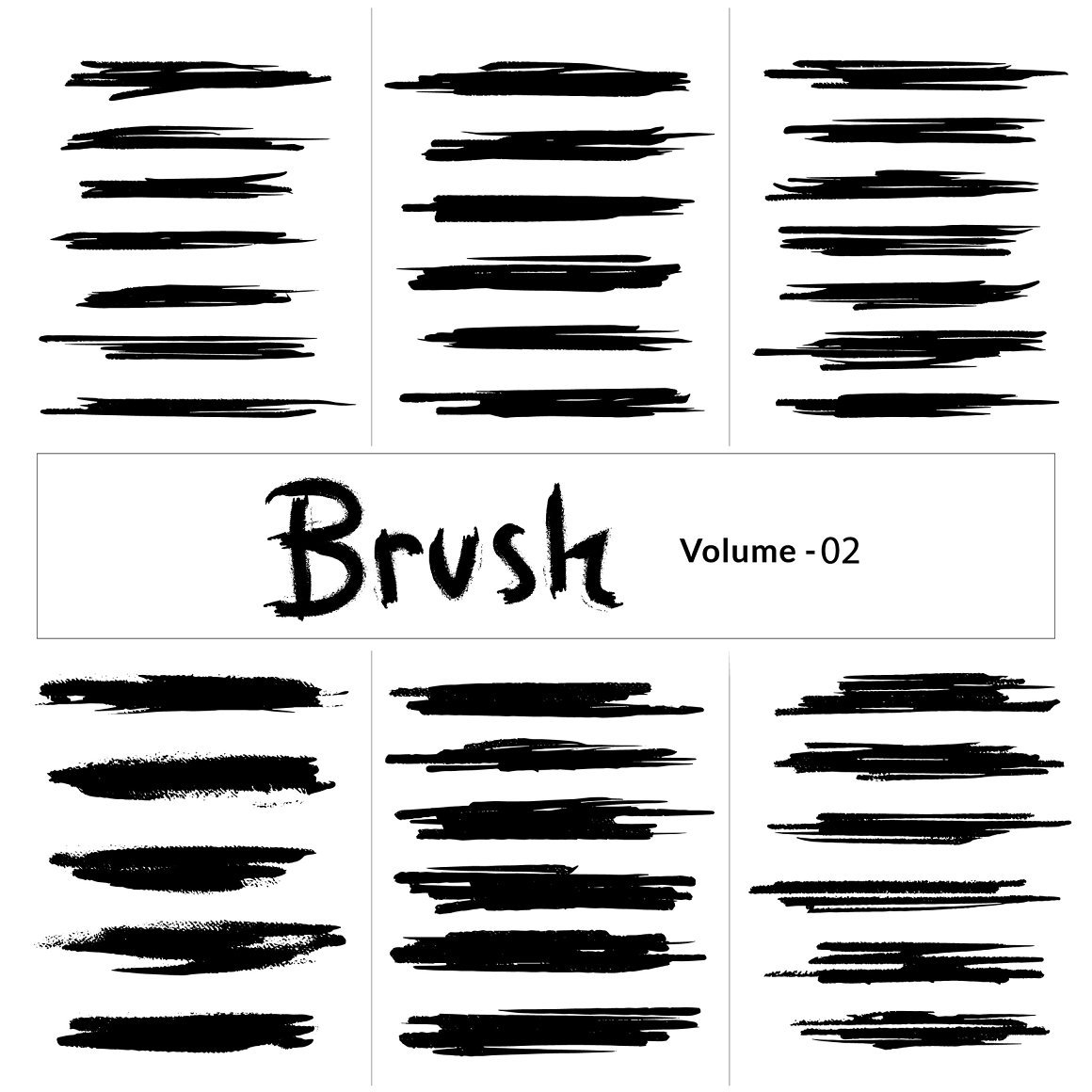 InkWash Watercolor Brushes Set - Design Cuts