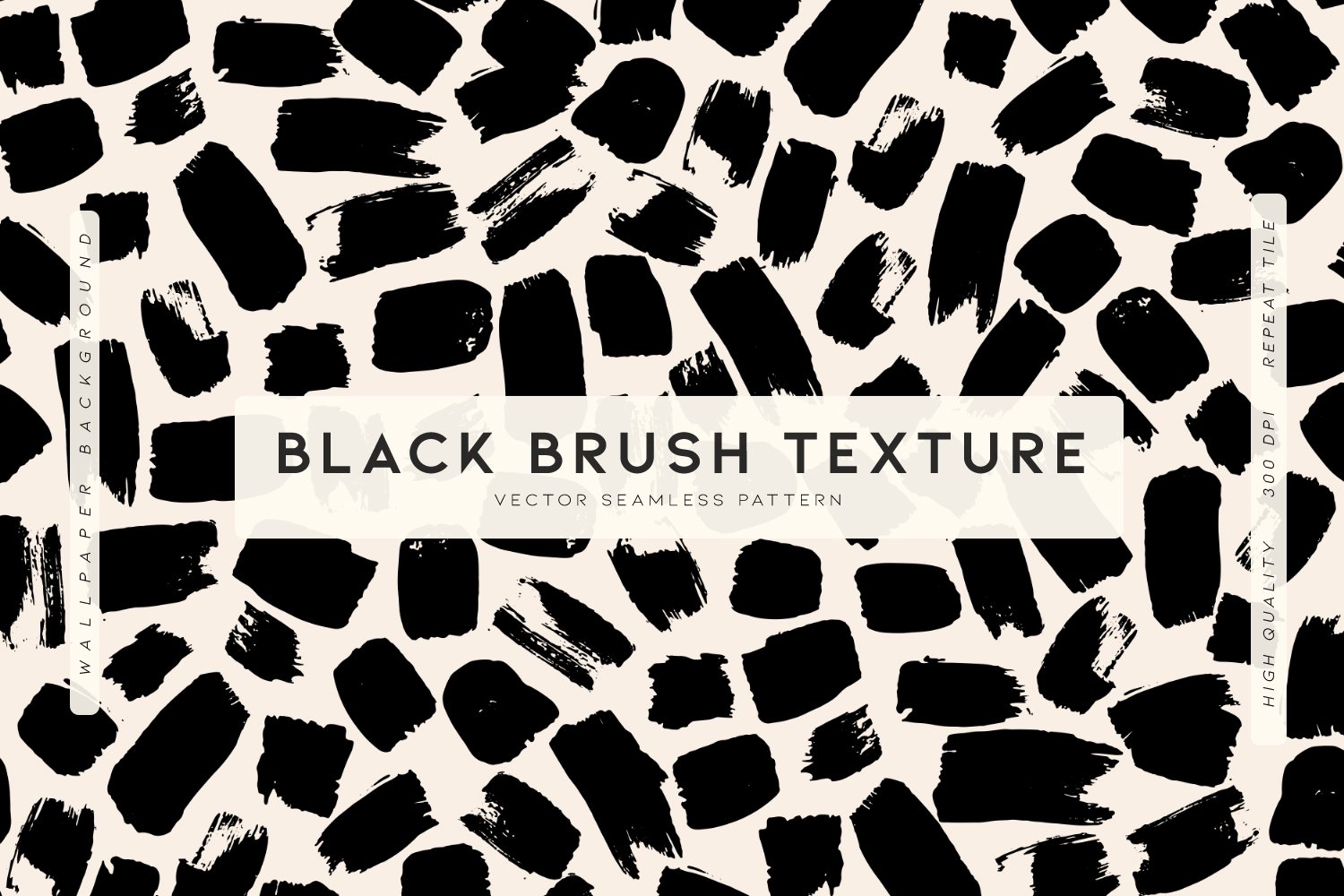 Black Brush Texture - Design Cuts
