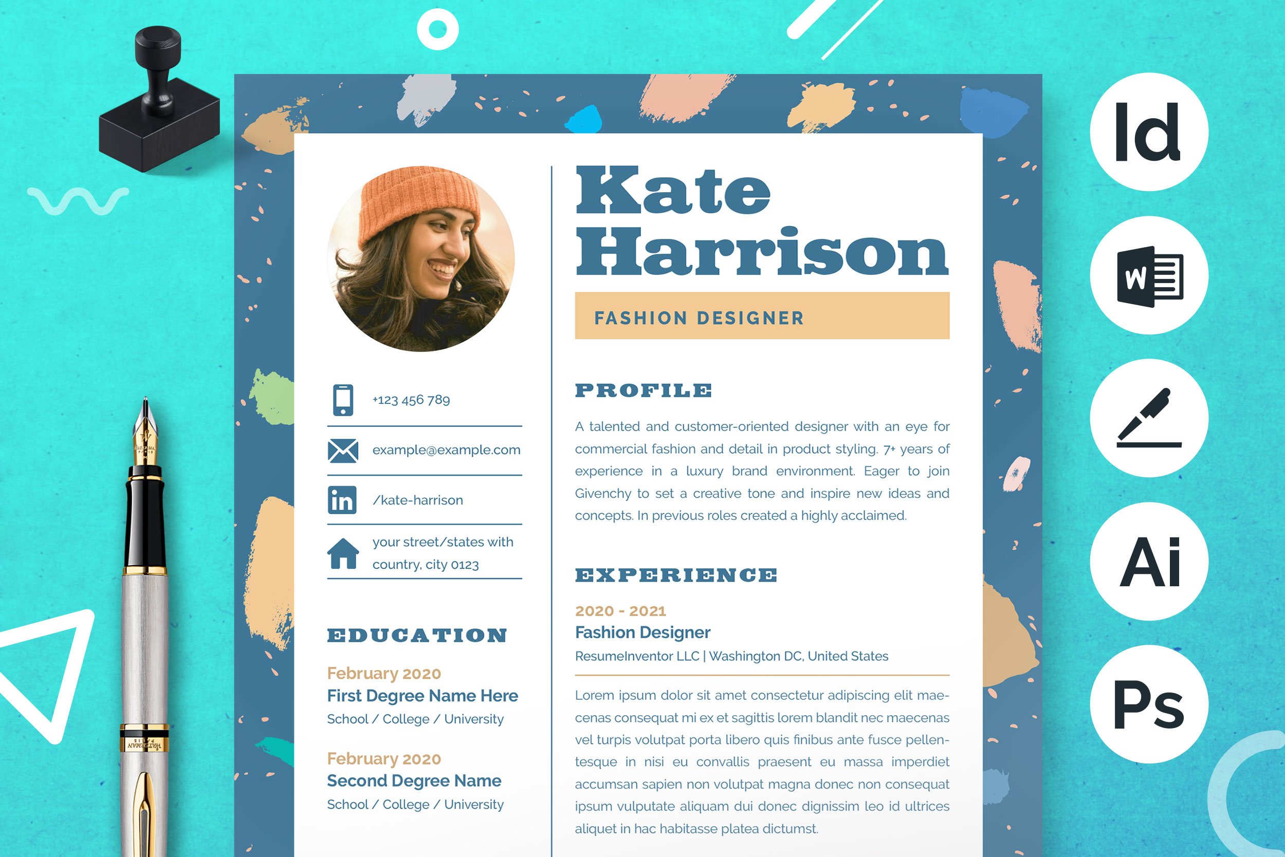 creative resume design ideas