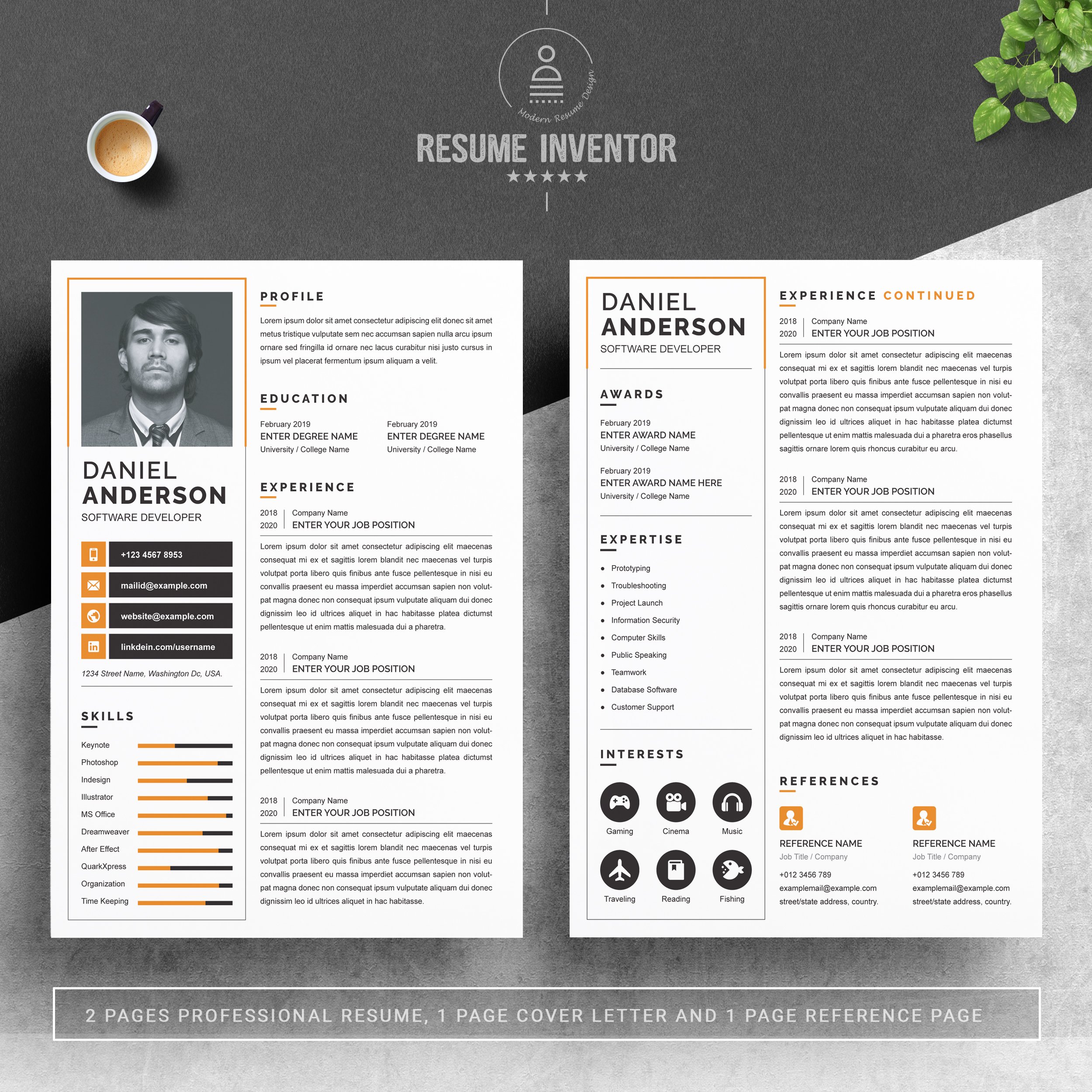 Curriculum Vitae Template 2 - Design Cuts