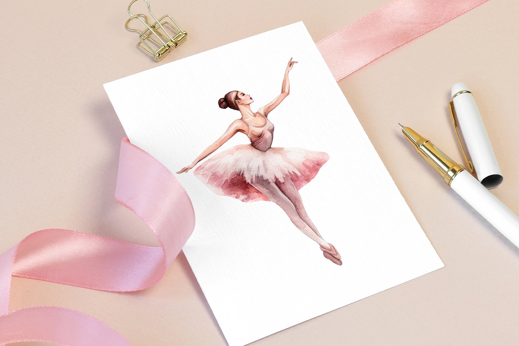 Ink Art Coloring Set 'Ballerinas' – KAMENSKAYA