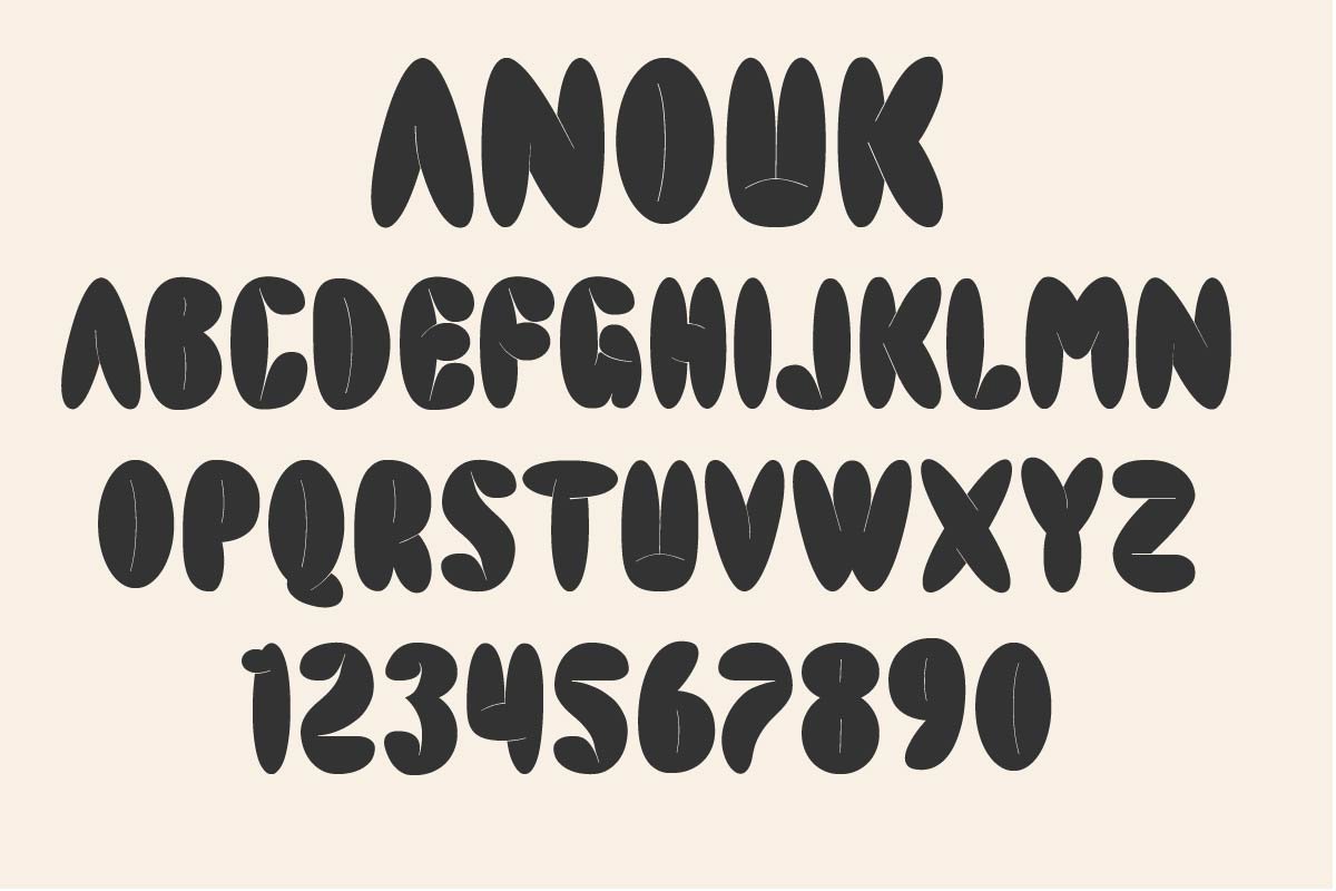 Anouk Font - Design Cuts