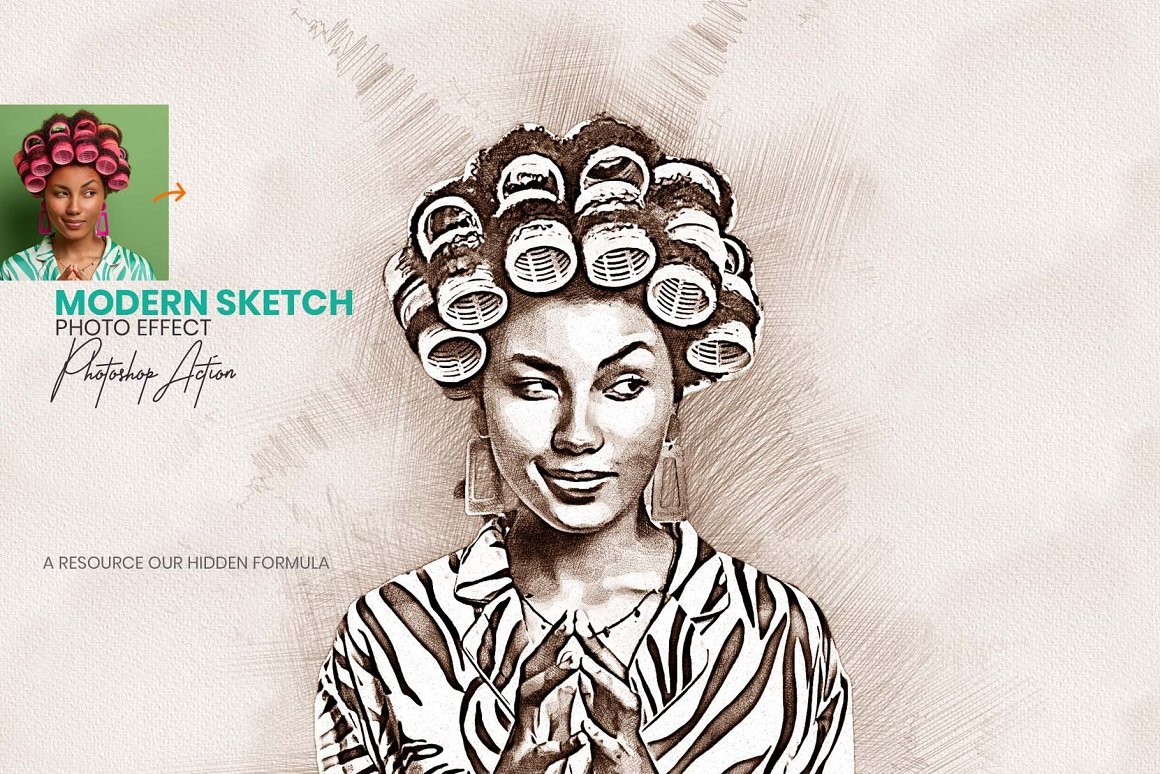 Pencil Sketch Photoshop Action by GraphicShop on @creativemarket | Sketch  photoshop, Free photoshop actions, Photoshop actions