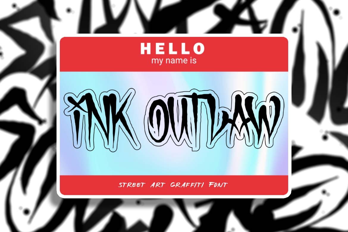 Street Art Font || Ink Outlaw