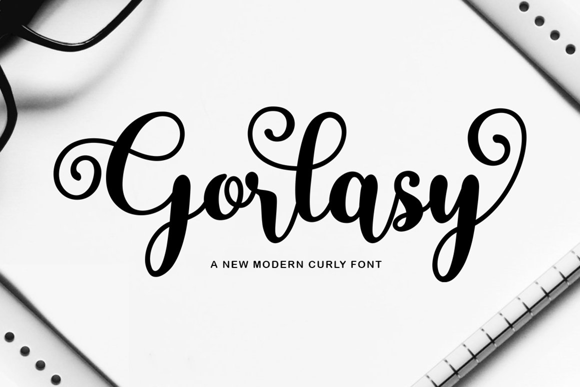 Gorlasy Script - Design Cuts