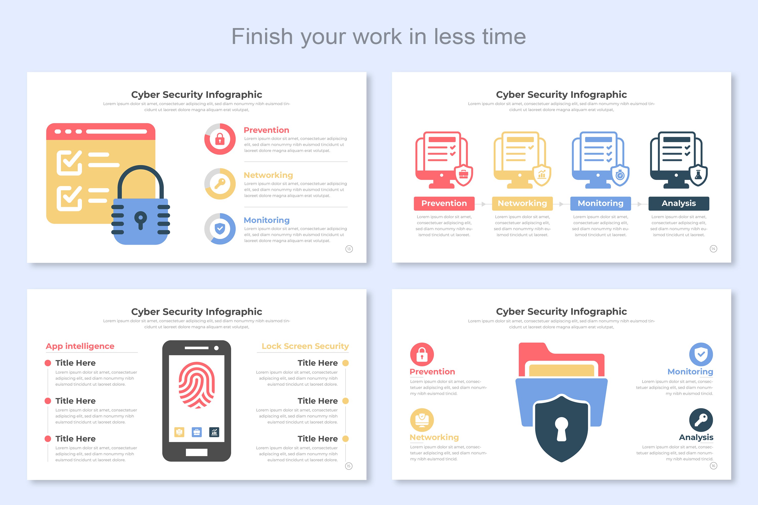 Cyber Security Infographic Templates - Design Cuts