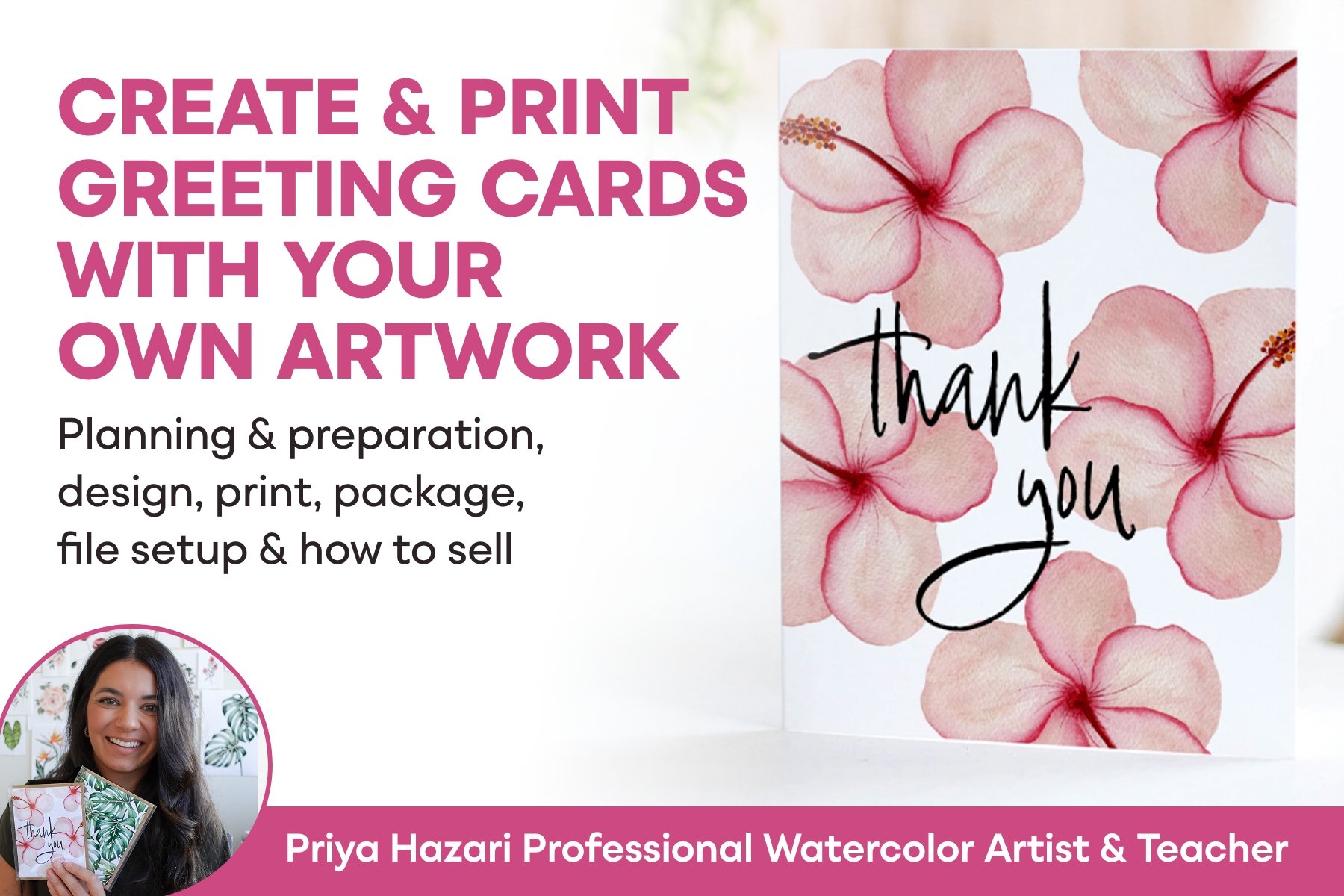 How To Create & Print Greeting Cards With Your Own Artwork