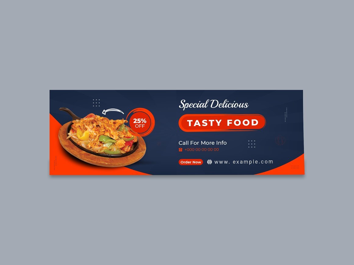 Food Banners Sliders & Feature V-06 - Design Cuts