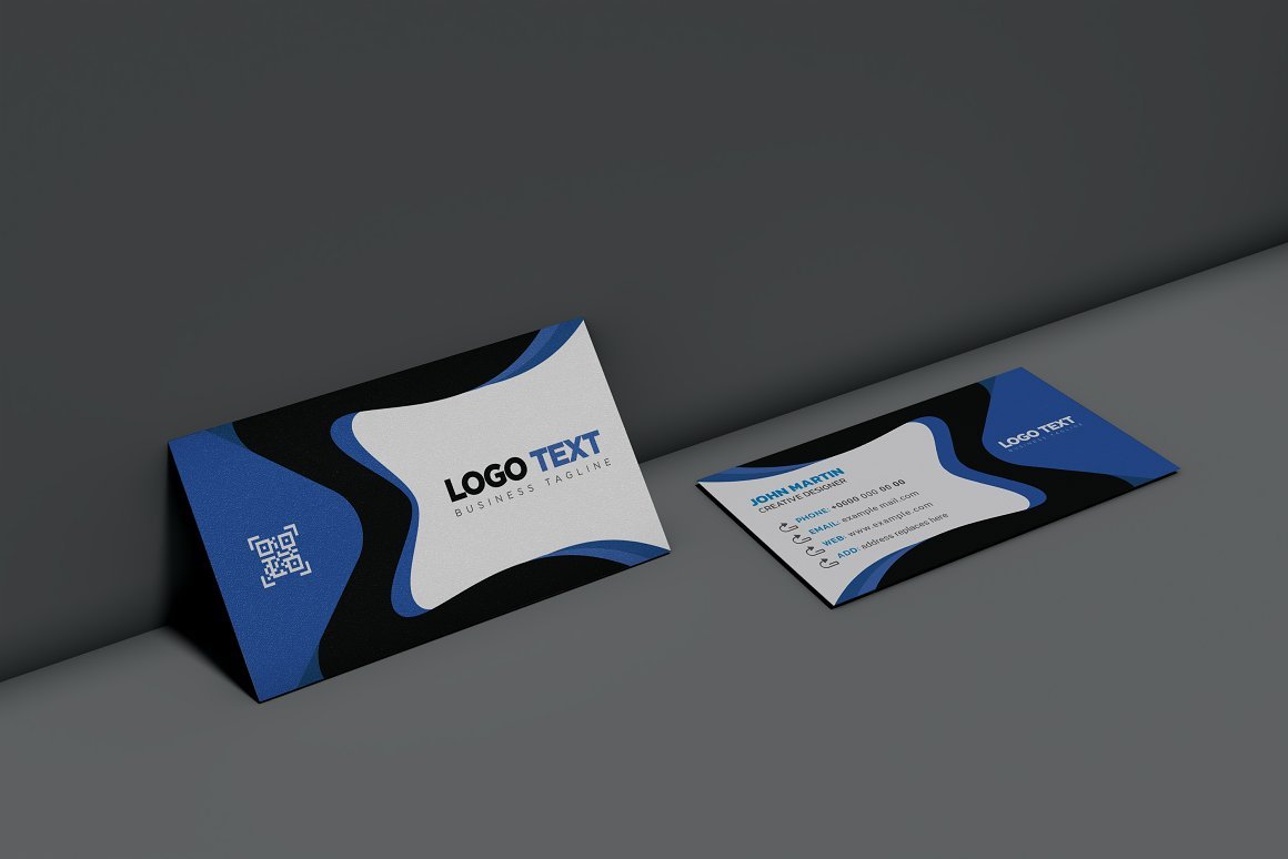 Professional Business Card Template V-10 - Design Cuts